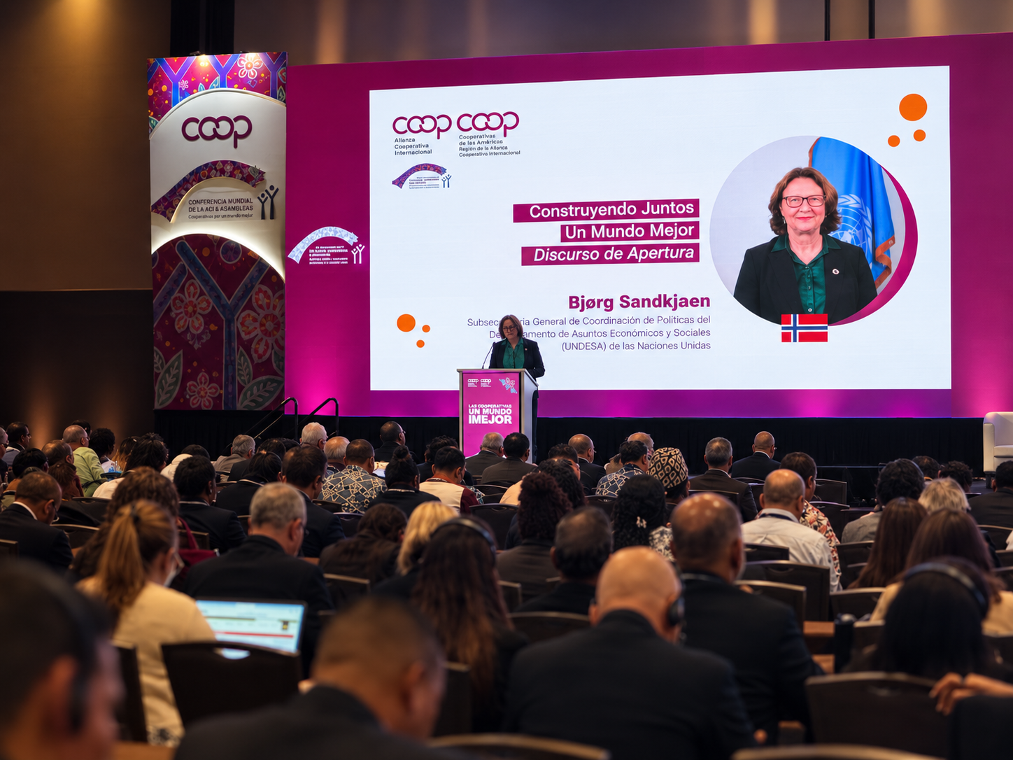 ICA Global Conference & General Assemblies 2026 en Panamá ICA Global Conference 2026 en Panamá con participantes del sector cooperativo internacional